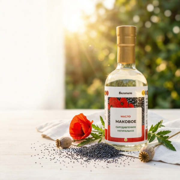 маковое масло , масло мака деревенское домашнее , нерафинированное натуральное Белополе , сыродавленное прямого холодного отжима на заказ для веганов, для сыроедов купить в Москве Белополе